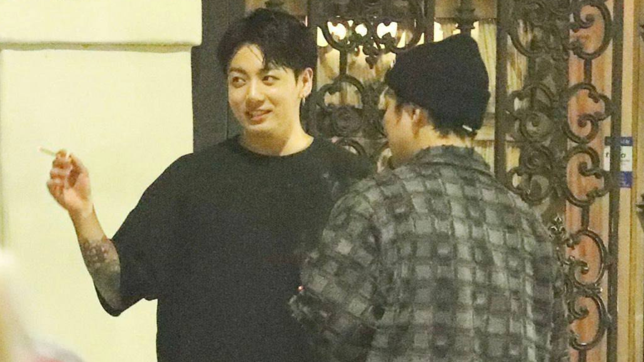 BTS' Jungkook caught smoking