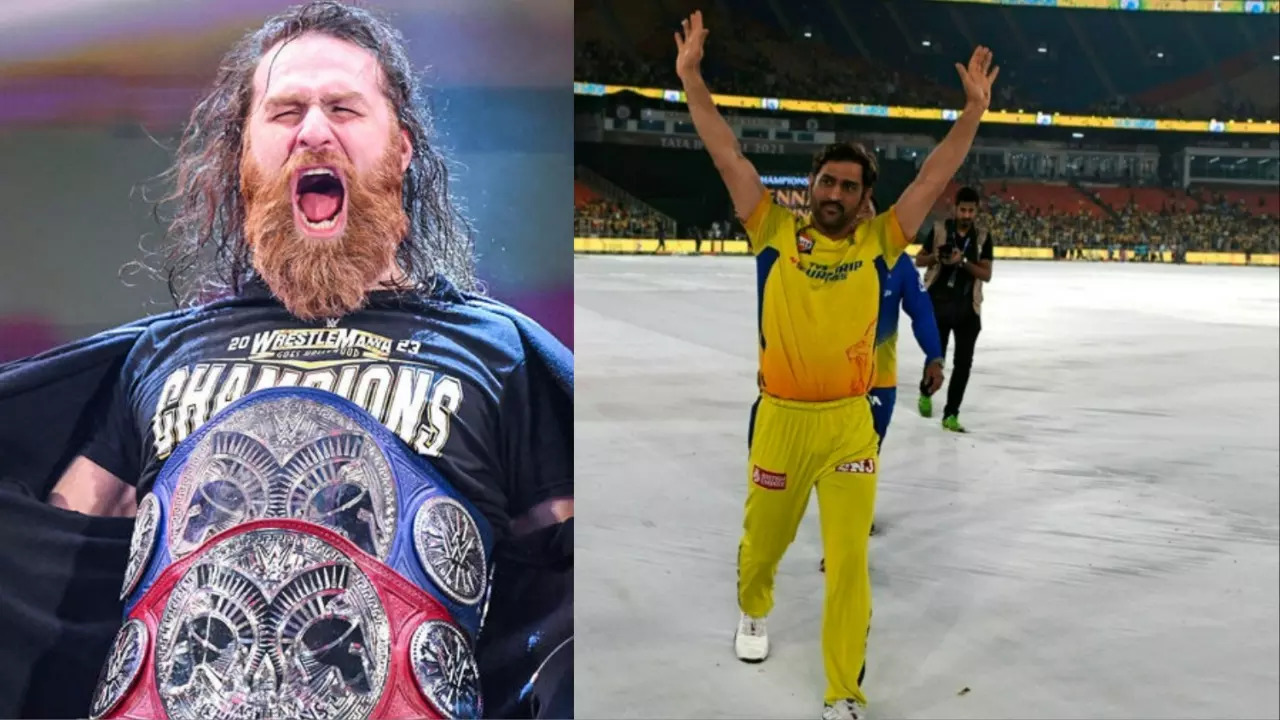 I Have Heard Of Him: WWE Superstar Sami Zayn Surprises Fans By Mentioning MS Dhoni's Name - Watch