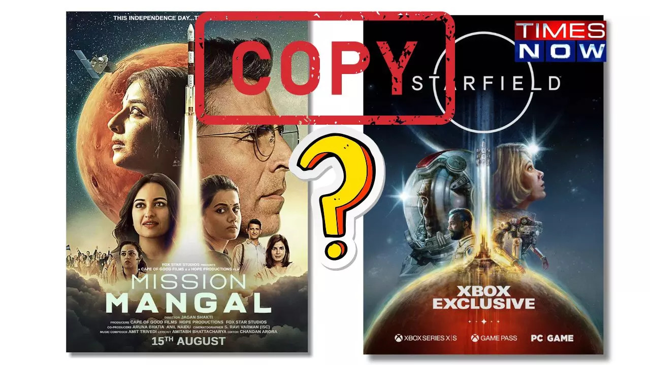 Starfield's Stellar Poster: An 'Unintentional' Ode to Bollywood's Mission Mangal?