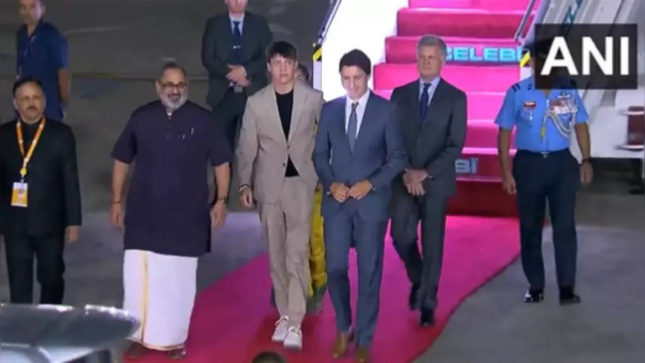 Justin Trudeau In Delhi.