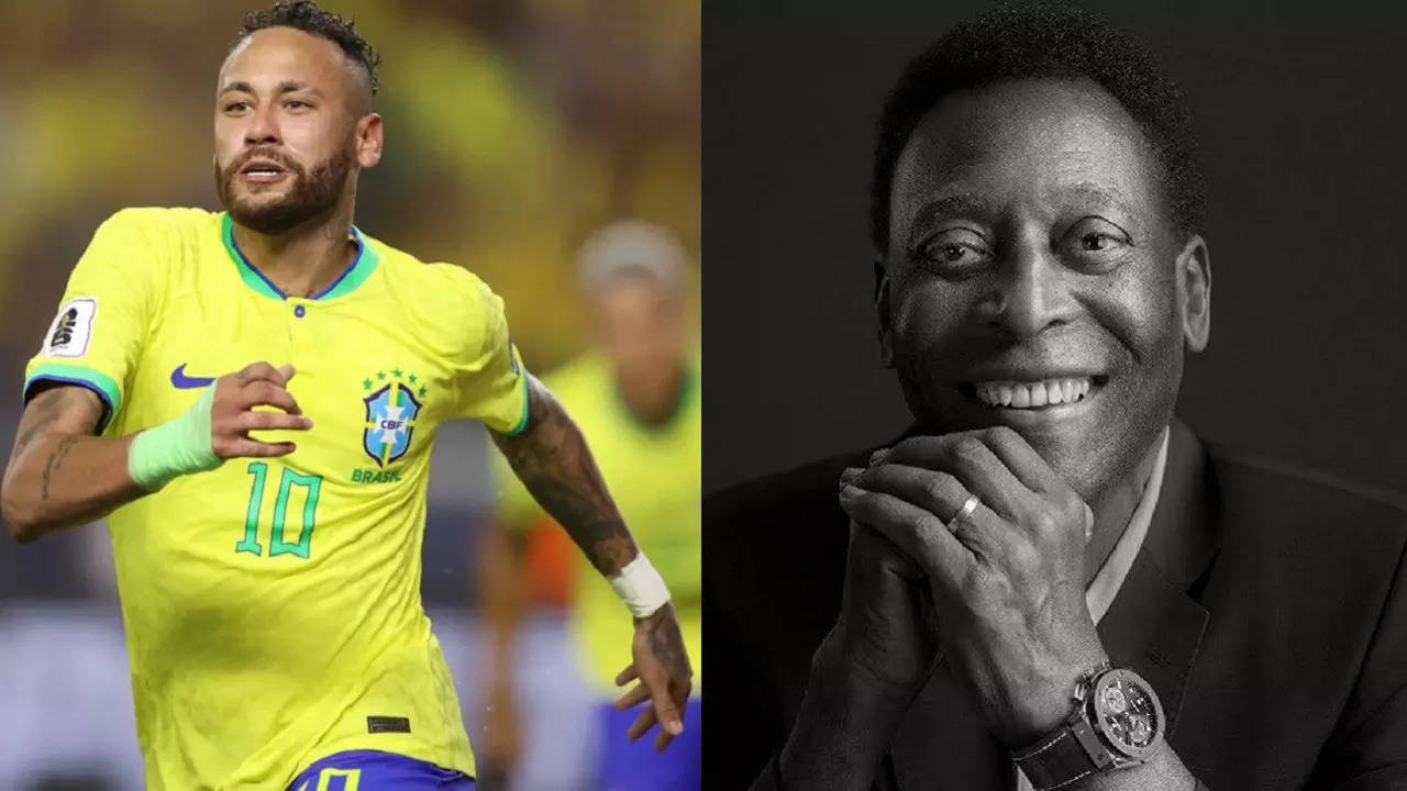 Neymar Jr Reacts After Breaking Legend Pele's Goal-Scoring Record