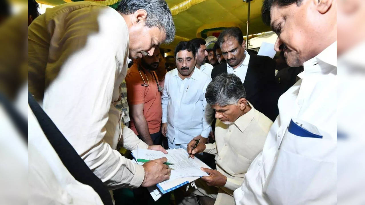 Chandrababu Naidu.