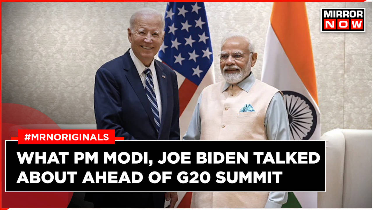 What PM Modi, Joe Biden Talked About Ahead Of G20 Summit | Times Now