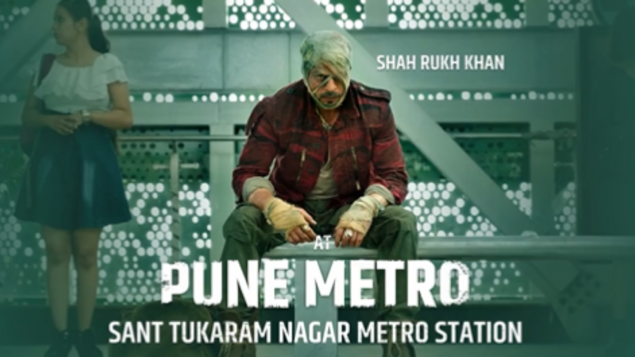 Shah Rukh Khan's Jawan Filmed at THIS Pune Metro Station