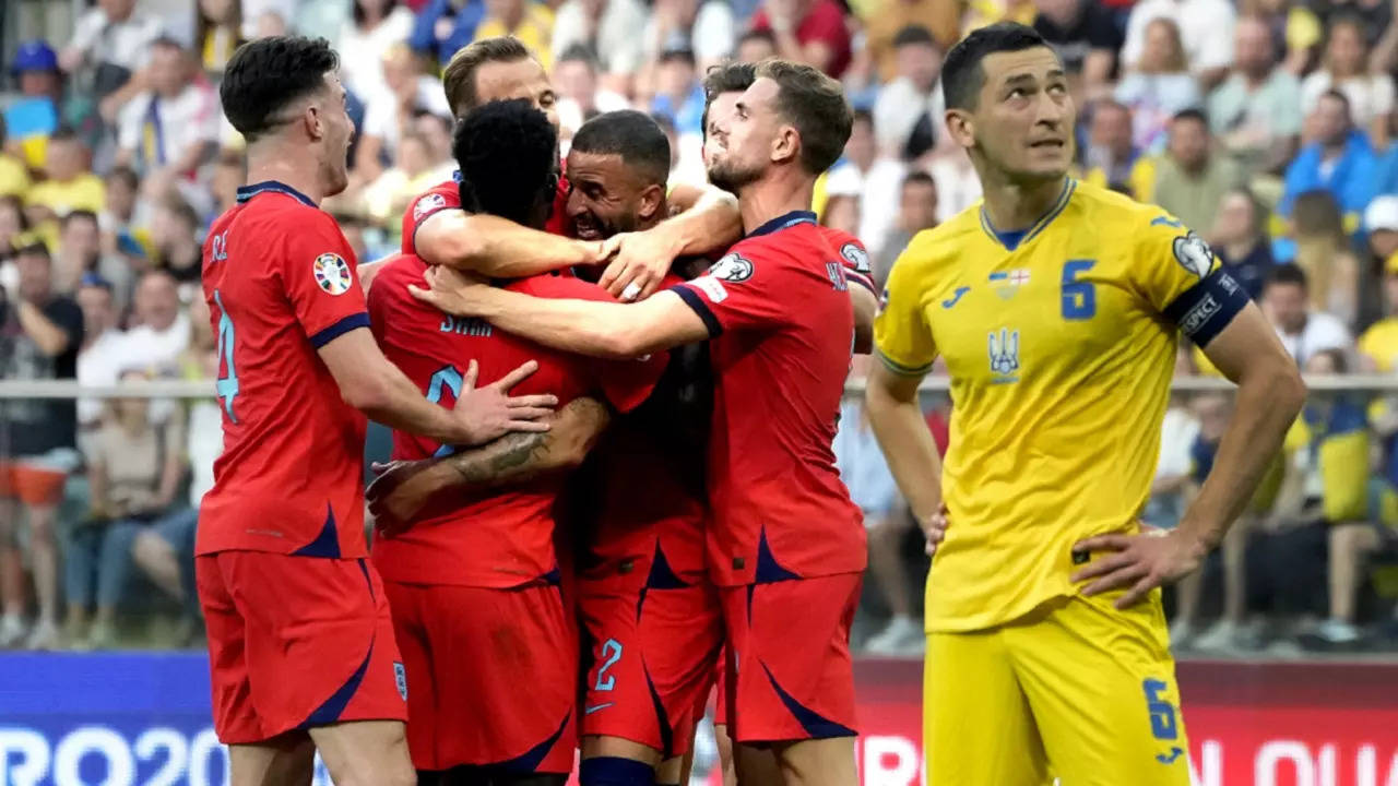 England play 1-1 draw with Ukraine