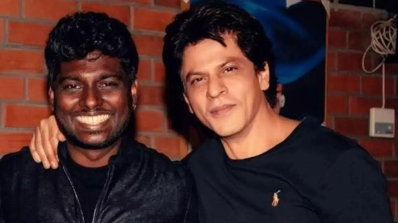 Jawan director Atlee with Shah Rukh Khan