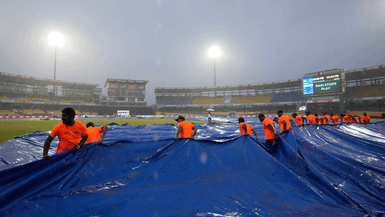 india pakistan rain asia cup ap