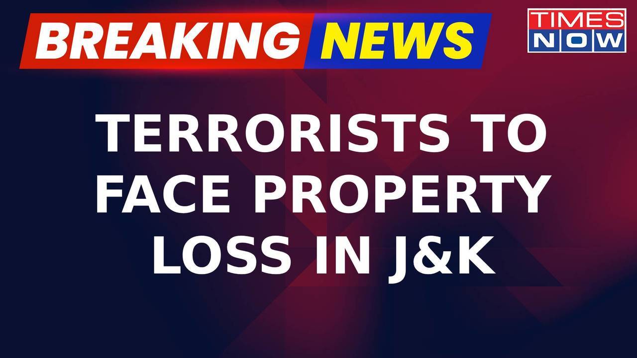 Breaking News | Major Crackdown In J&K, Terrorists To Face Property ...