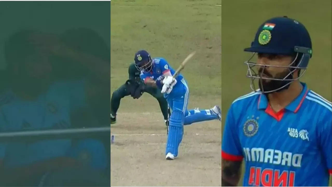 IND vs PAK Asia Cup| WATCH: Rohit Sharma, Virat Kohli In Awe As KL Rahul Hits Spectacular Six Off Shadab Khan