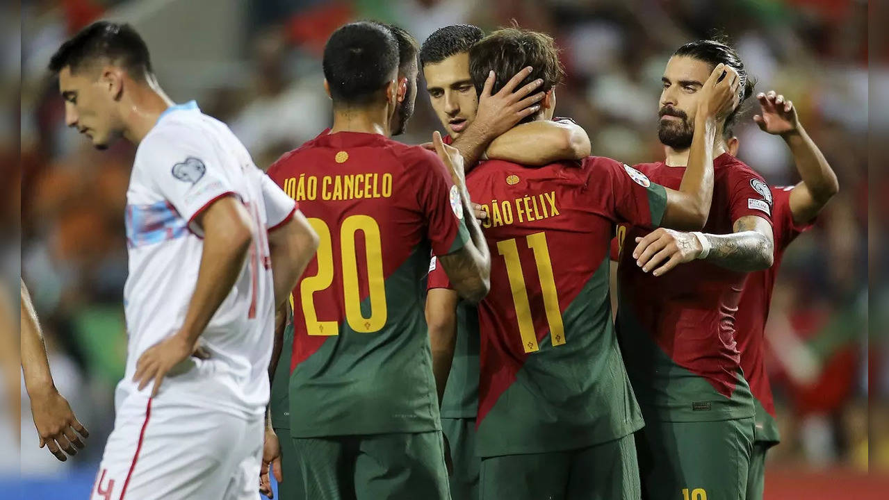 Portugal beat Luxembourg 9-0