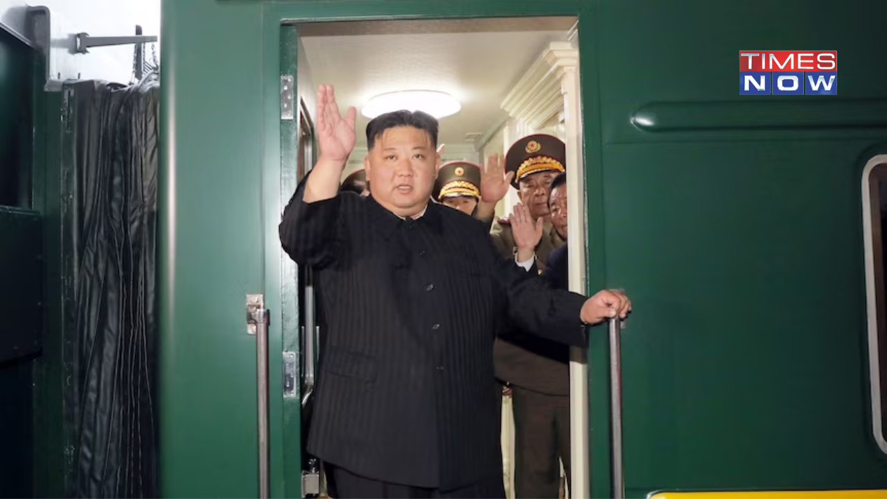 Kim Jong Un Leaves North Korea On 'Armoured Train' For Russia Visit