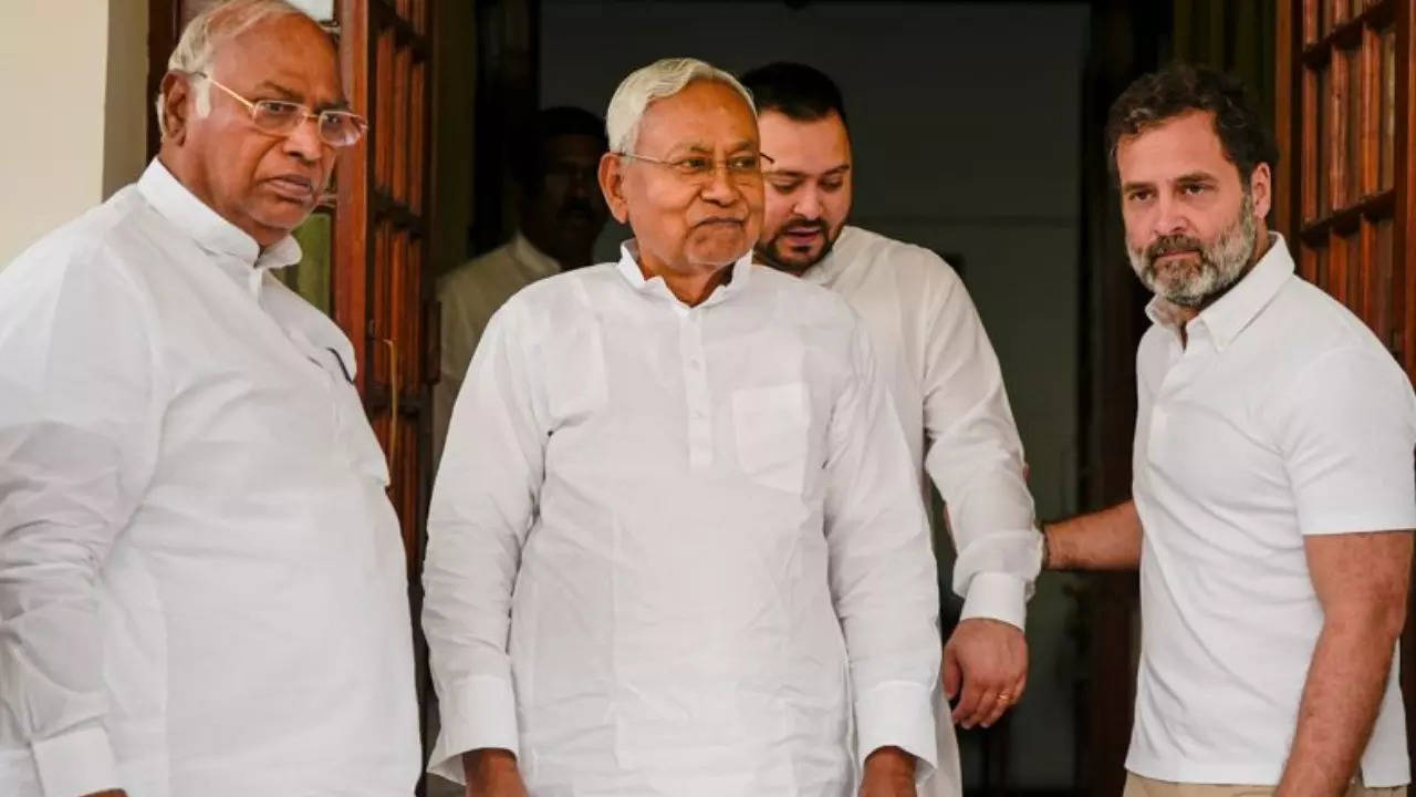 INDIA Opposition Alliance: Slogans backing Nitish Kumar as PM