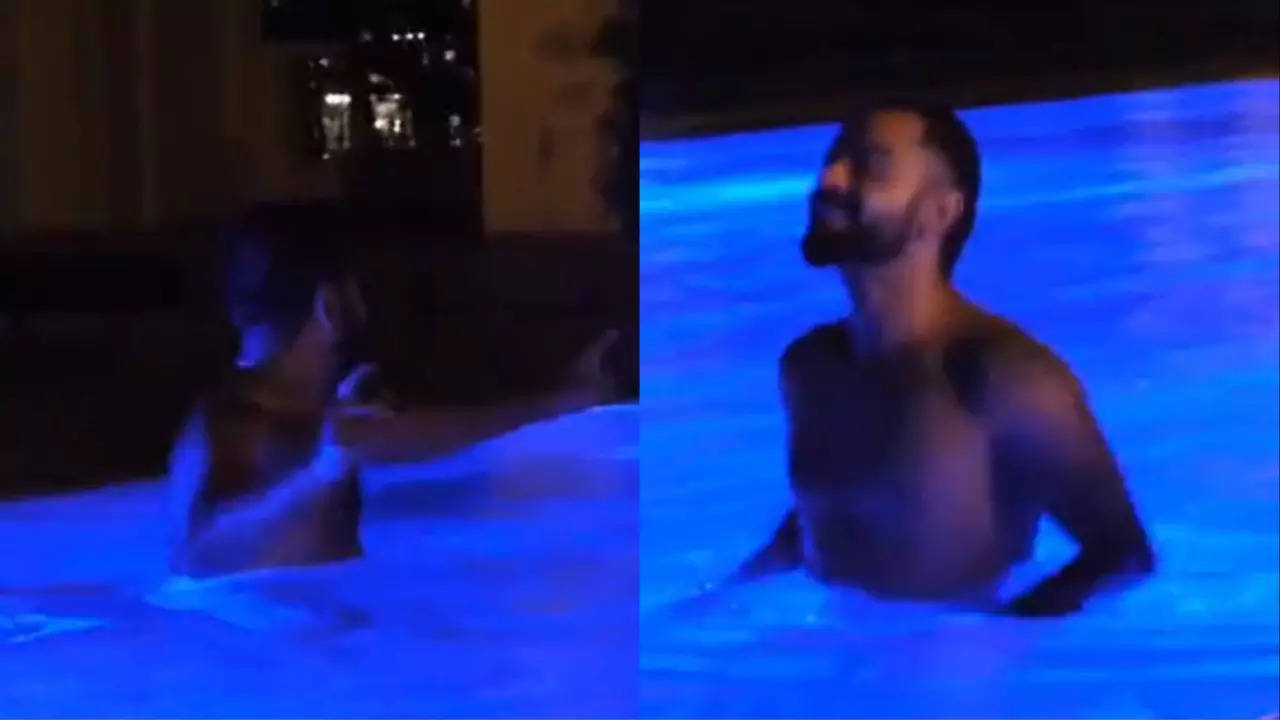 WATCH: Rohit Sharma, Virat Kohli Showcase Epic Dance Moves In Pool As Team India Celebrate Big Win Vs Pakistan