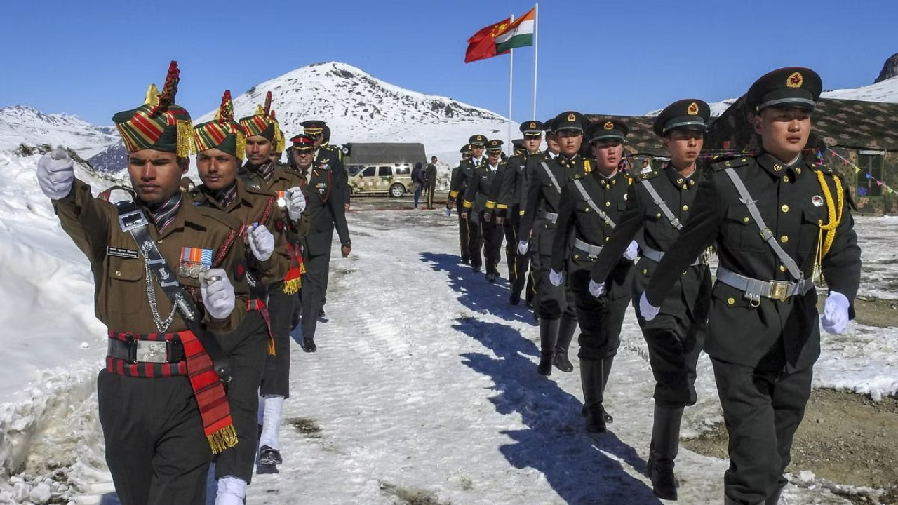 Indian And Chinese Armies