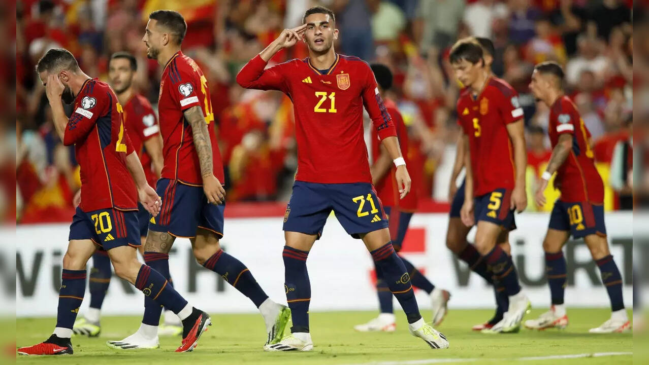Spain Hit Cyprus For 6 To Continue Euro 2024 Qualifying Recovery