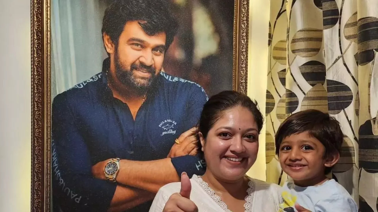 When Meghana Raj Recalled Late Chiranjeevi's Advice On Remarriage_ One Thing Chiru Has