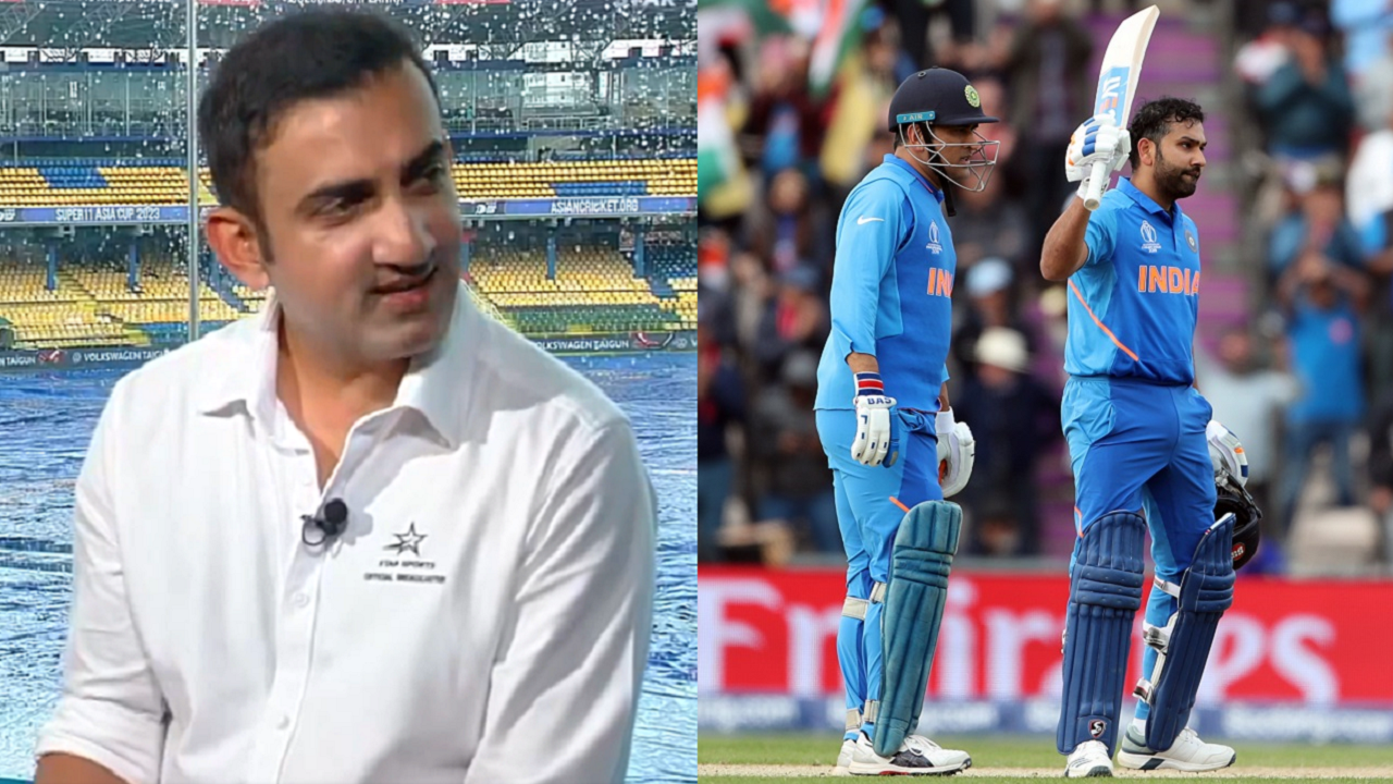 Gautam Gambhir credits MS Dhoni for Rohit Sharma's success