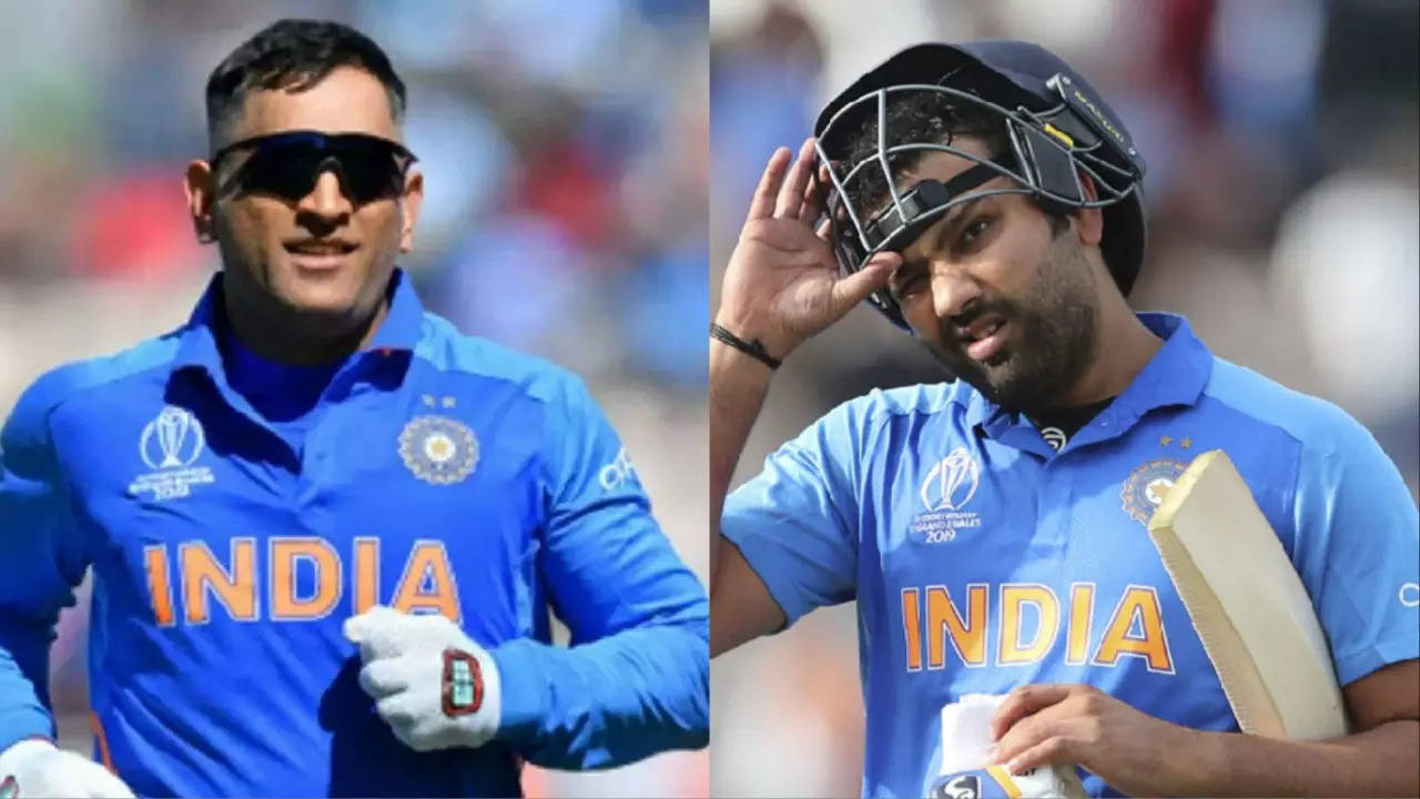 MS Dhoni is number one football player in Indian team', says Rohit