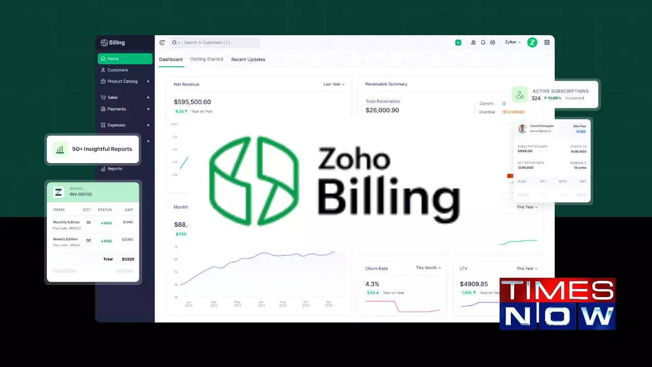 Zoho Streamlines SME Billing Complexities with Zoho Billing