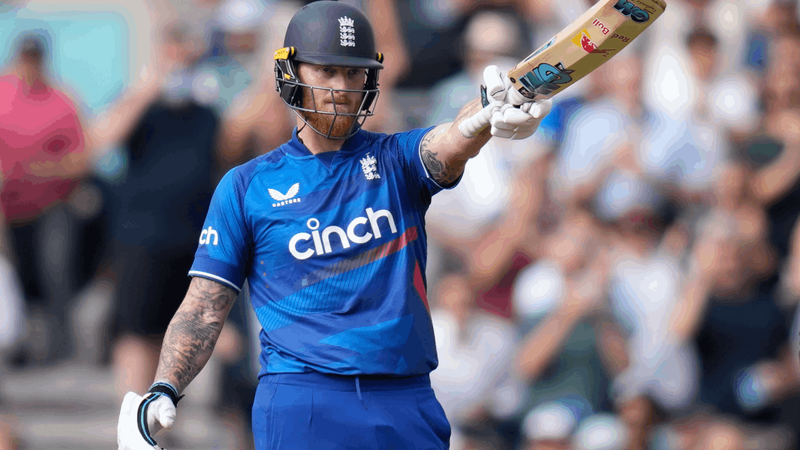 Ben Stokes ODI 182 vs new Zealand AP