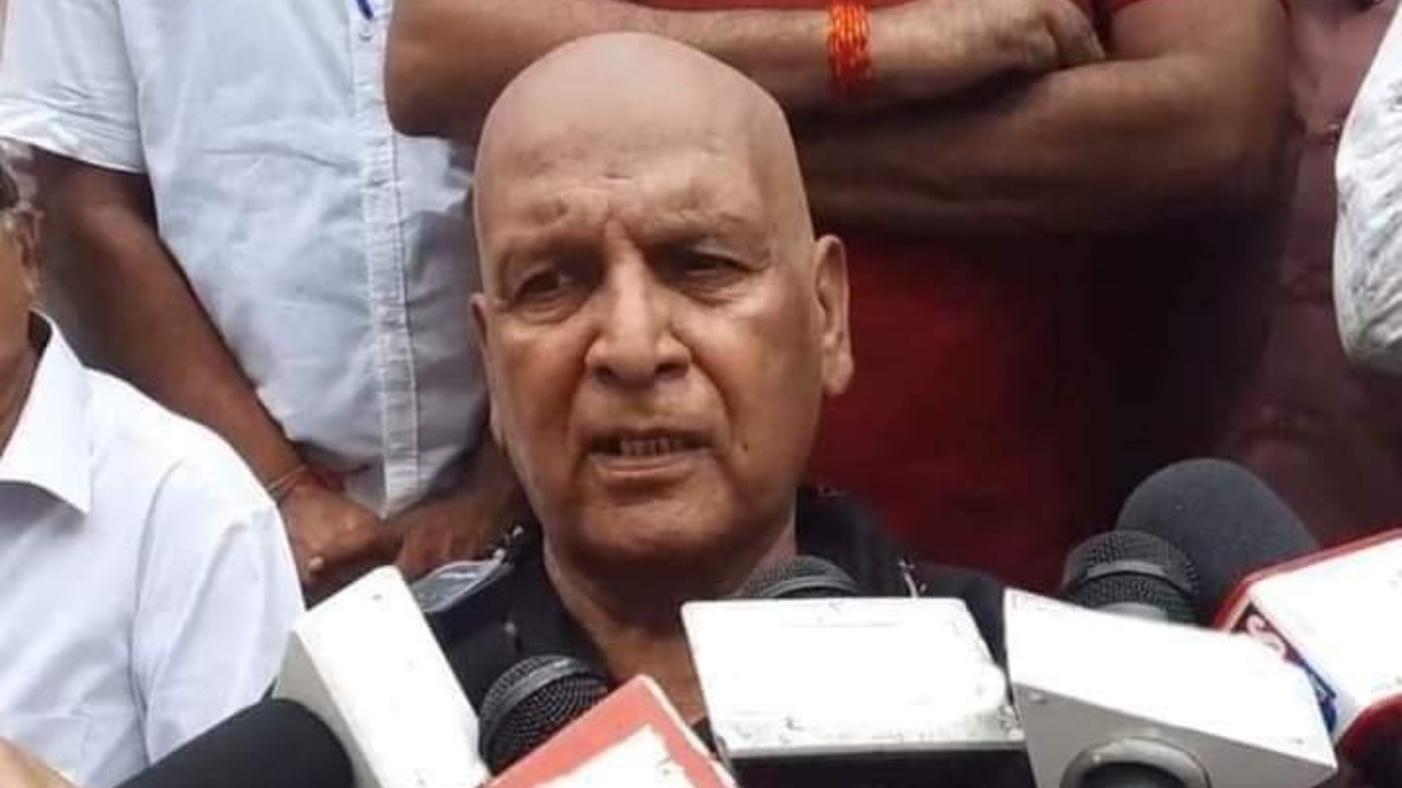 bharat singh rajasthan mla shaved head