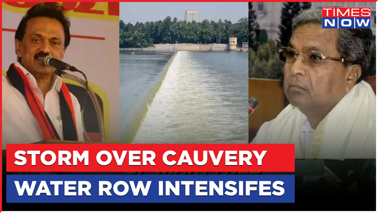 Cauvery Water Dispute: Tamil Nadu Government Pressures Karnataka Govt ...