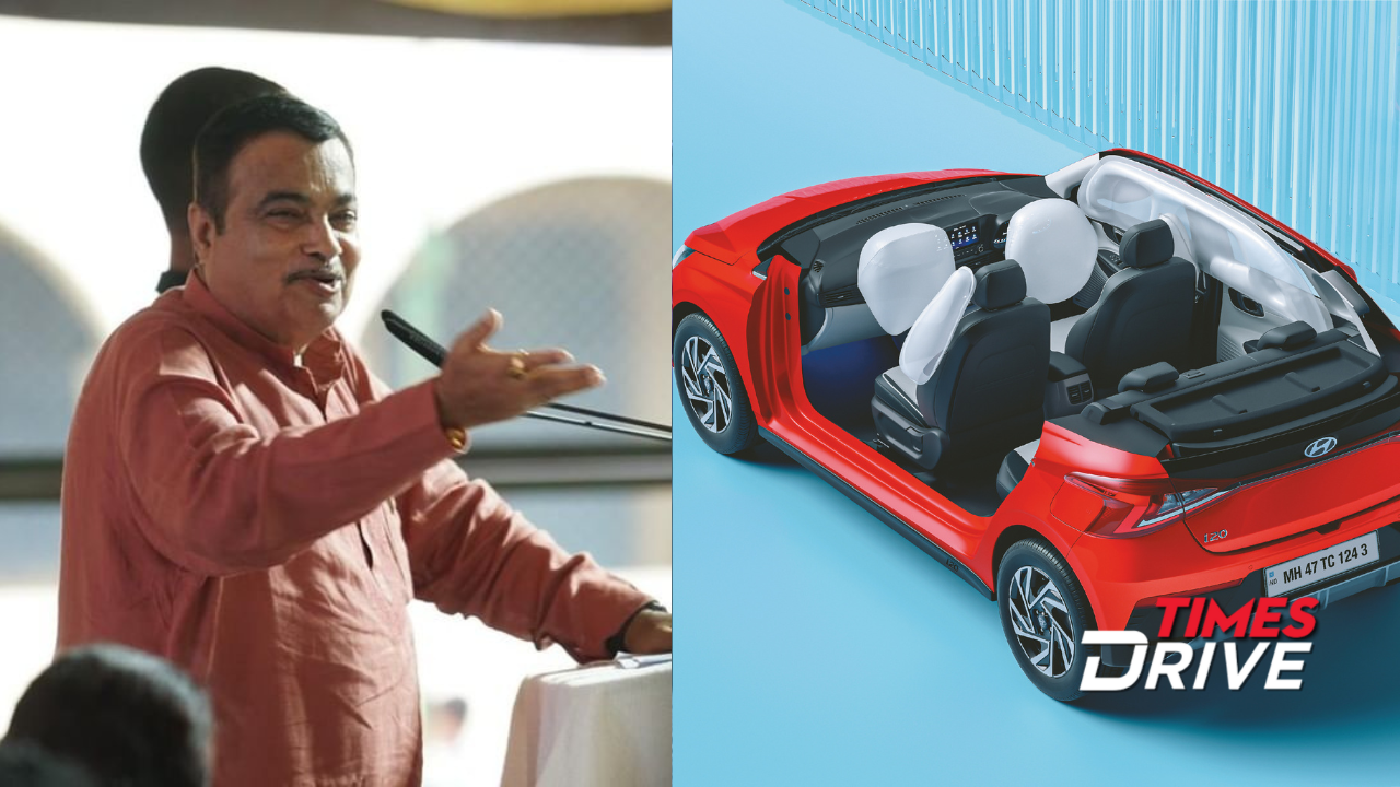 Nitin Gadkari Takes a U-Turn on Making 6-Airbags Mandatory in Cars