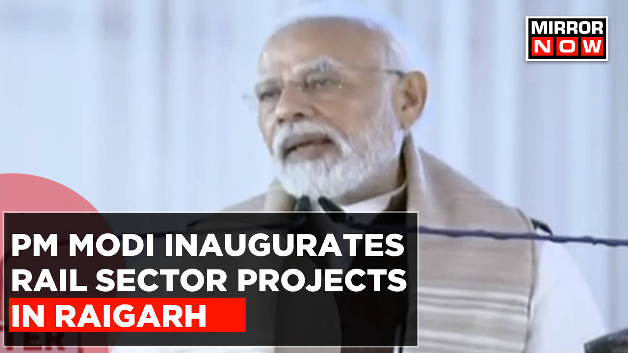 PM Modi Inaugurates Several Rail Sector Projects And Lays Foundation ...