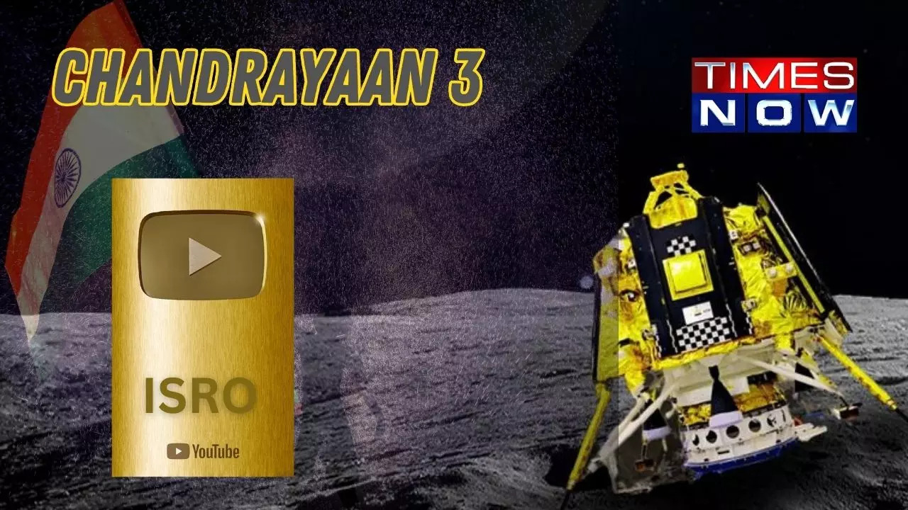 Chandrayaan-3's Moon Landing Captivates Over 8 Million Viewers, Sets Global Streaming Record