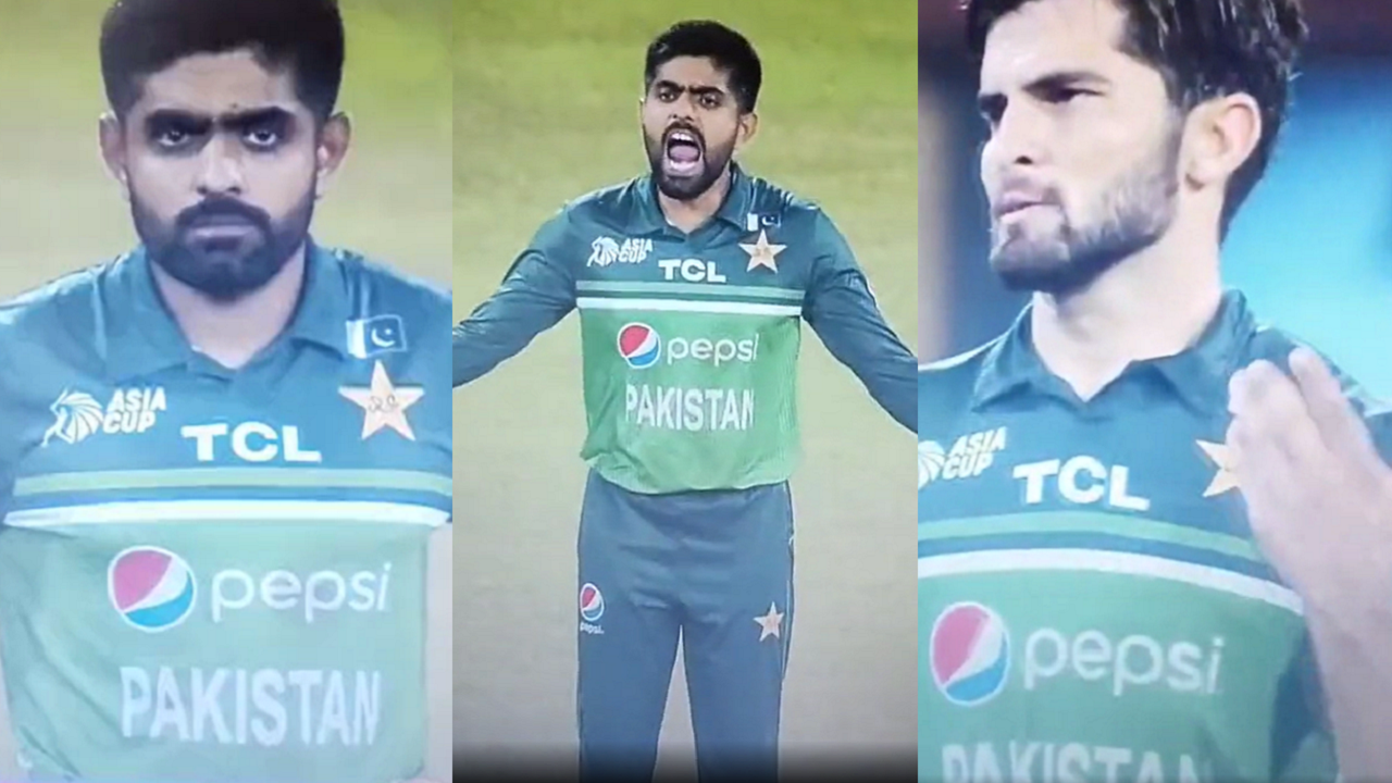 Babar Azam and Shaheen Shah Afridi's reaction after Shadab Khan's overthrow goes viral