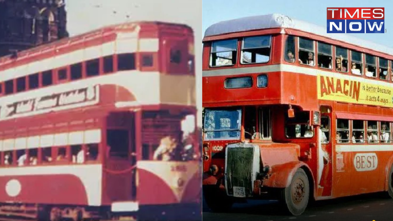 Iconic pictures of Mumbai's Red Double Deckers