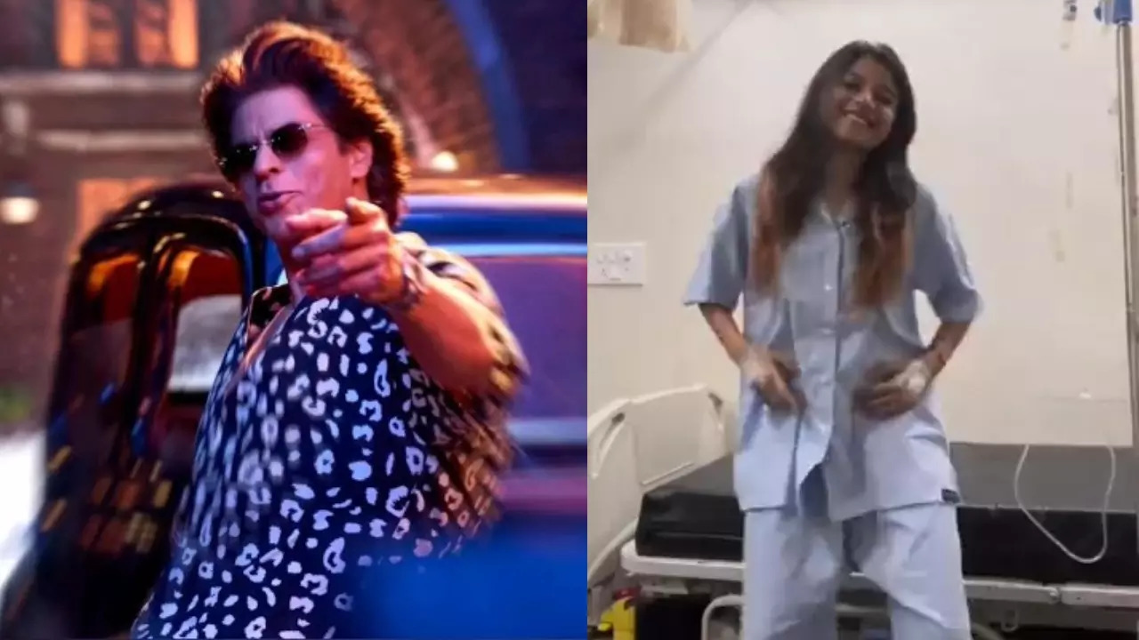 SRK reacts to a patient grooving to Chaleya