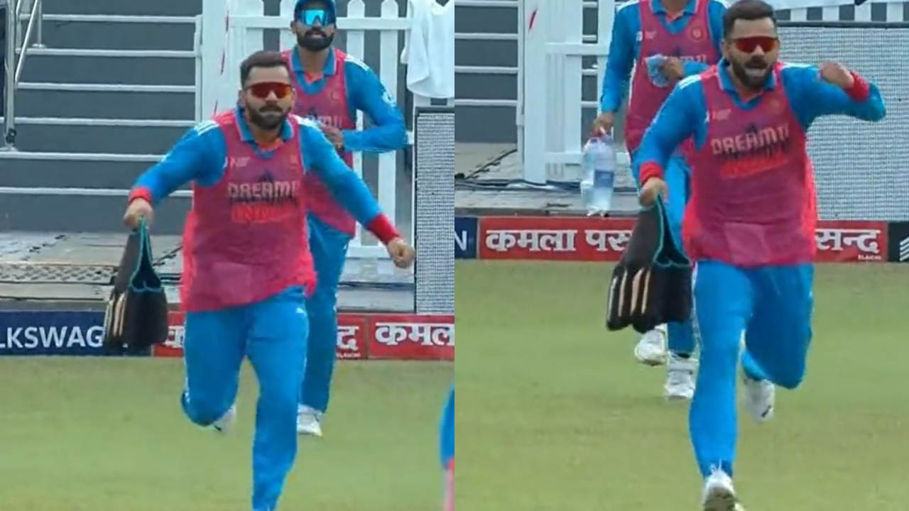 Water Boy Virat Kohli Rushed Out With Drinks During India Vs Bangladesh Match Video Wins 6911