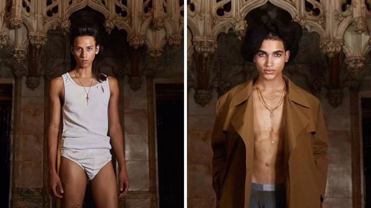 bench body menswear underwear male models new york fashion week