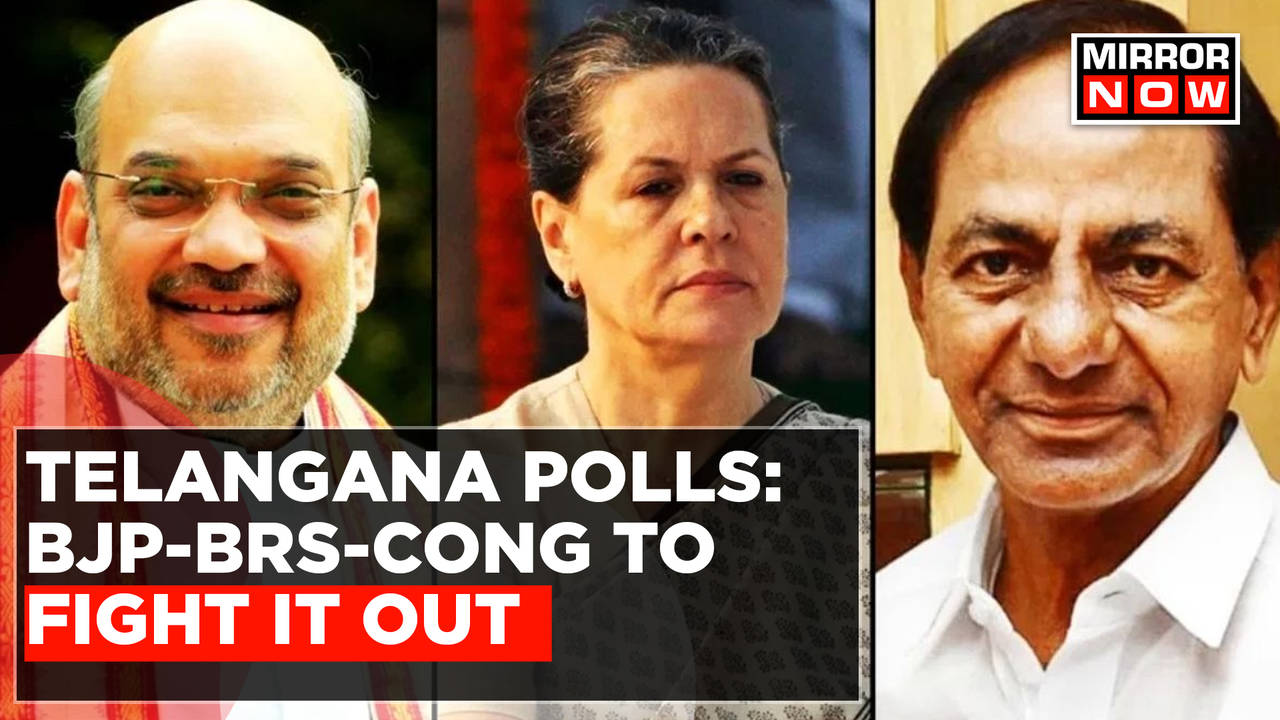 Battle For Telangana: BJP-BRS-Congress To Fight It Out | Will CM KCR ...