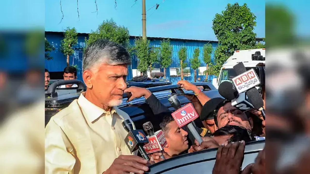 Chandrababu Naidu.