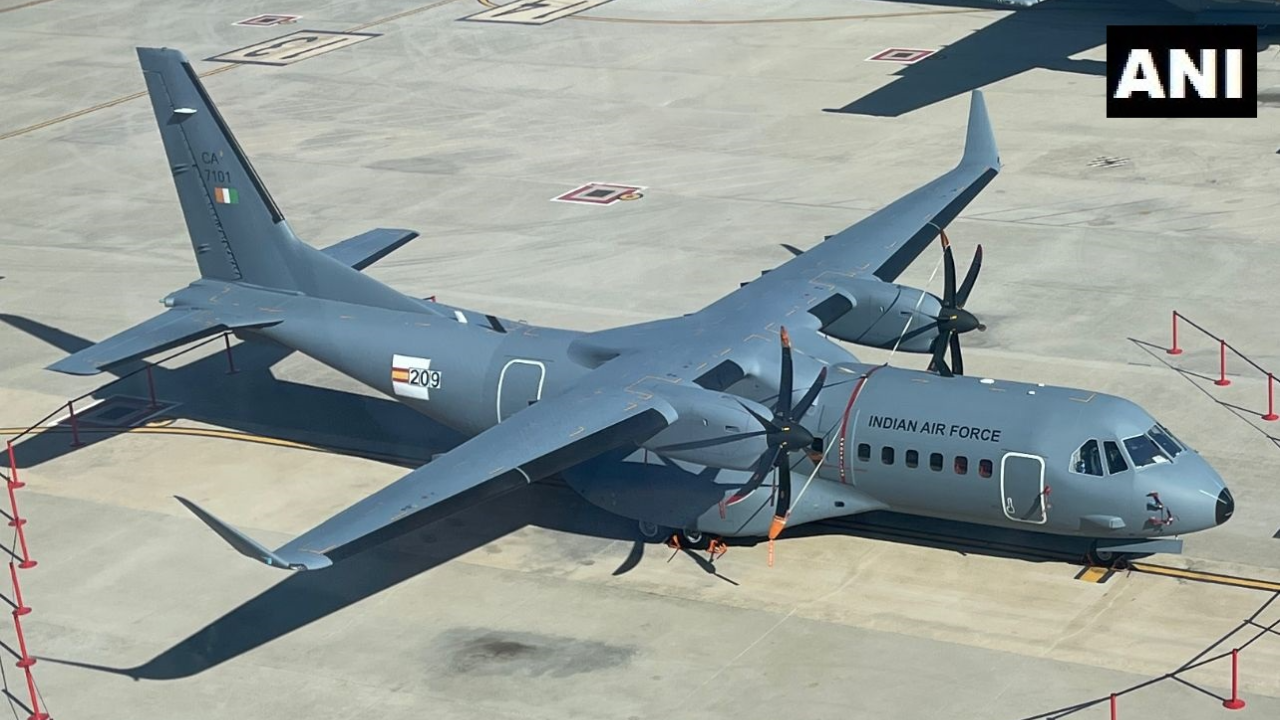 El primer avión de transporte C-295 de la IAF despega desde España rumbo a la India |  detalles