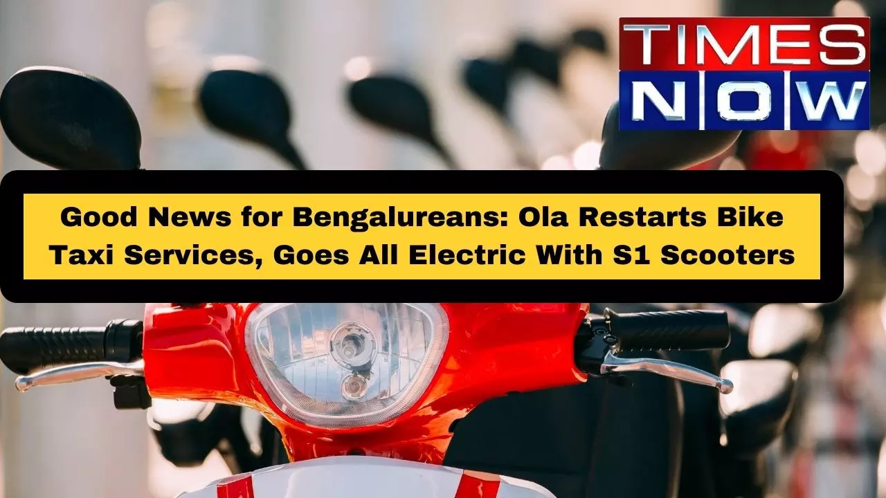 Ola restarts bike taxi services, goes all electric with S1 scooters