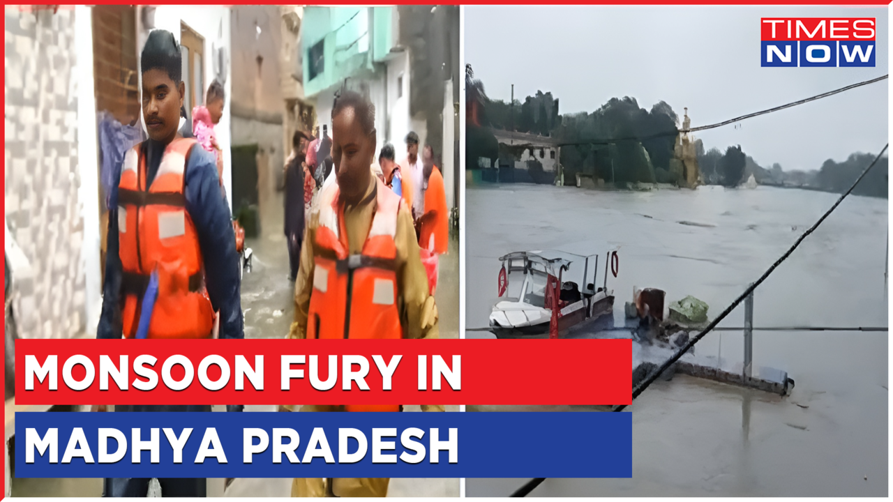 Rains Wreak Havoc In Ujjain And Other Parts Of Madhya Pradesh Sdrf Team Deployed Times Now 4315