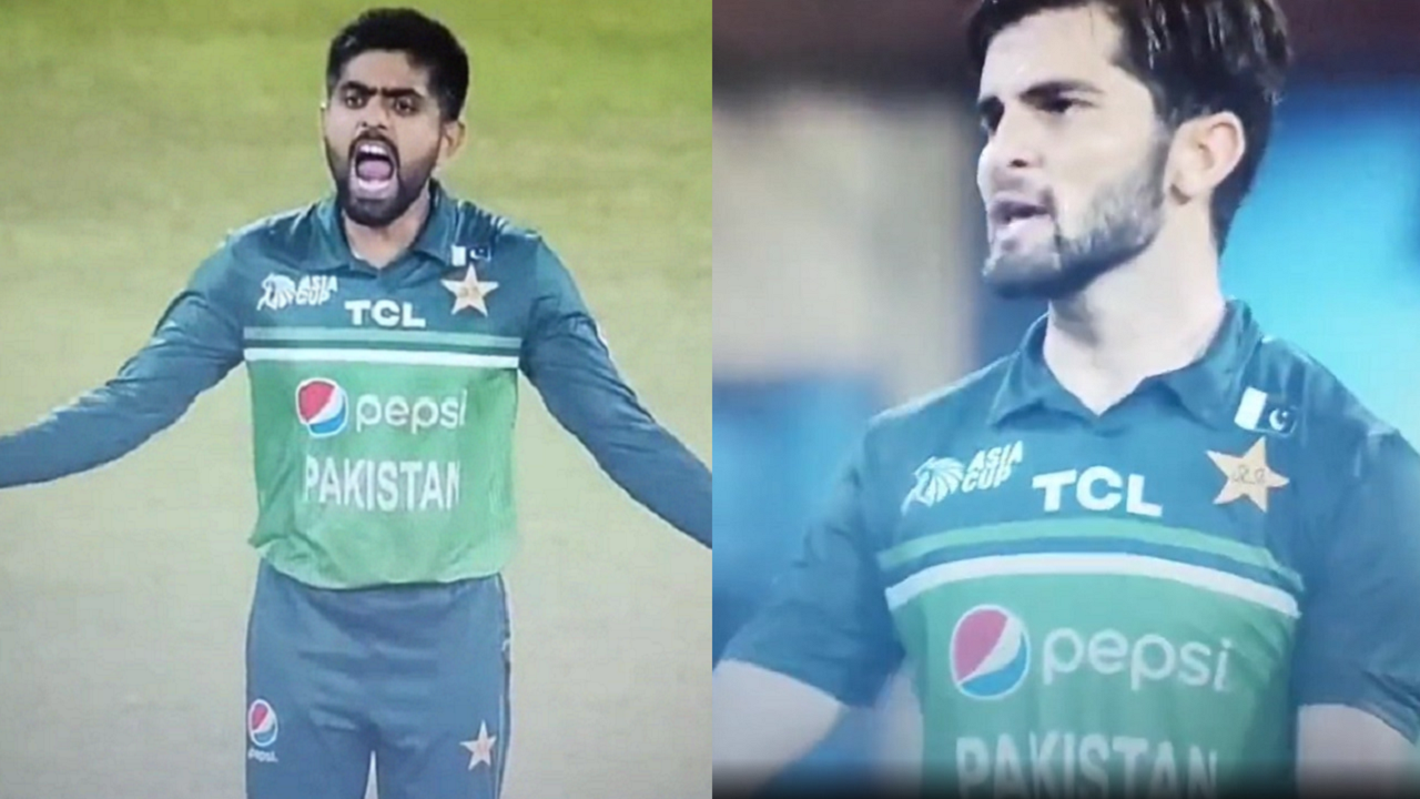 Babar Azam Shaheen Shah Afridi fight after Pakistan's Exit from Asia Cup 2023