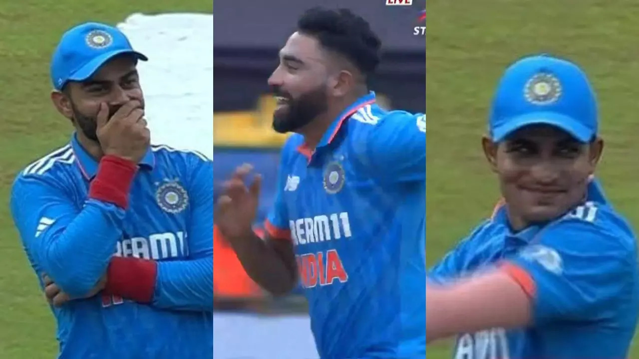 Virat Kohli, Shubman Gill Gill's Hilarious Reaction on Mohammed Siraj's ...