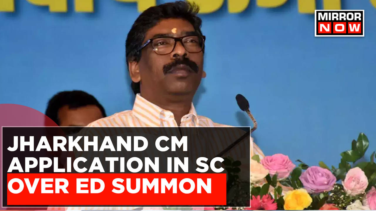 Jharkhand CM Hemant Soren Files Intervening Application In Supreme ...