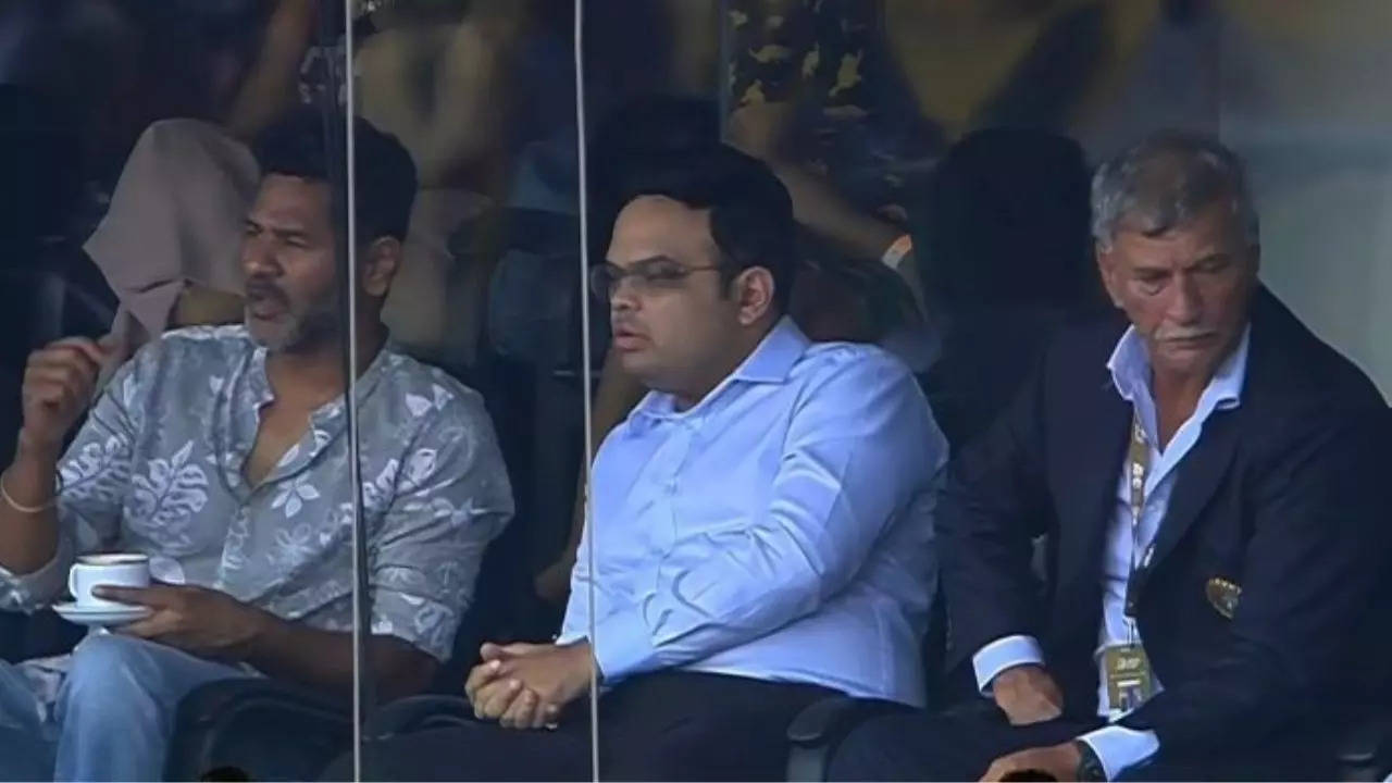 Prabhu Deva Enjoys IND Vs SL Asia Cup 2023 With Jay Shah, Roger Binny