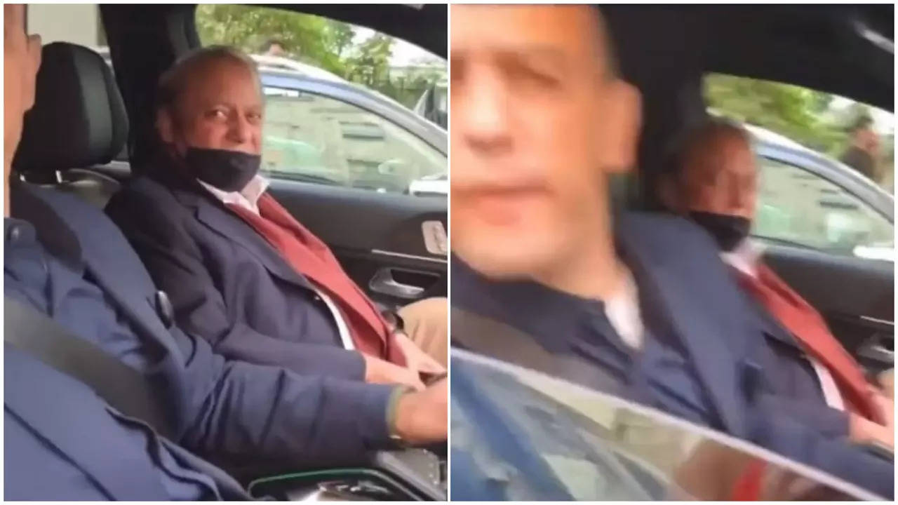 Nawaz Sharif in London