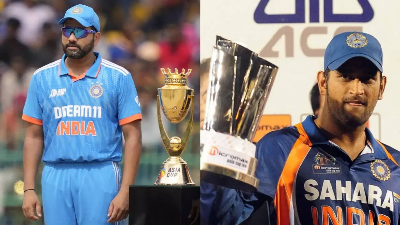 Rohit Sharma Equals MS Dhoni's Two Elite Records As Captain After India's Win Over Sri Lanka In Asia Cup Final