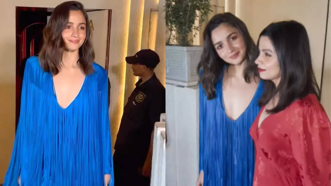 Alia Bhatt Steals The Spotlight At BFF Akansha Ranjan Kapoor's Birthday ...