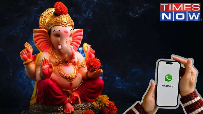 Ganesh Chathurthi 2023 Wishes, WhatsApp Stickers, more