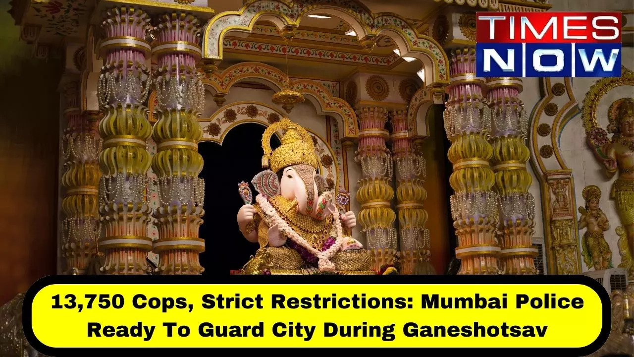 Mumbai Police Ready To Guard City During Ganeshotsav