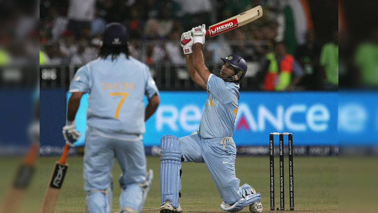 Yuvraj Singh six sixes against England in 2007 T20 World Cup match.