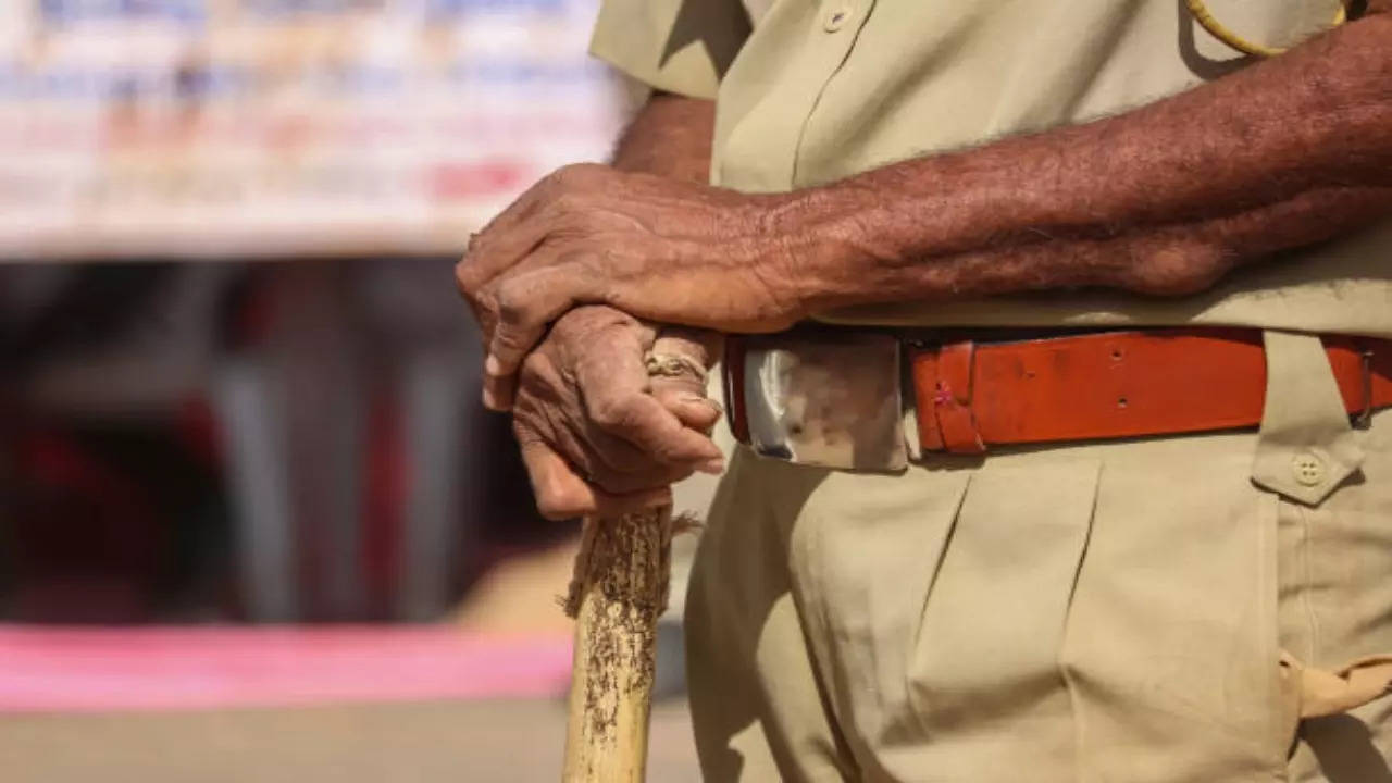 On Camera: UP Cop Beaten, Stripped By Locals For Allegedly Raping 20-Year-Old